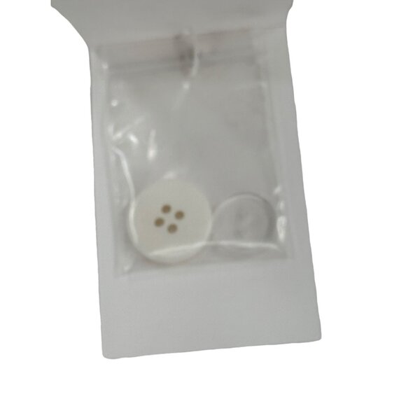 Steele Faux Wrap Ciper Dress Womens Size Large NWT Fairy Boho Peasant‎ White - Picture 6 of 14